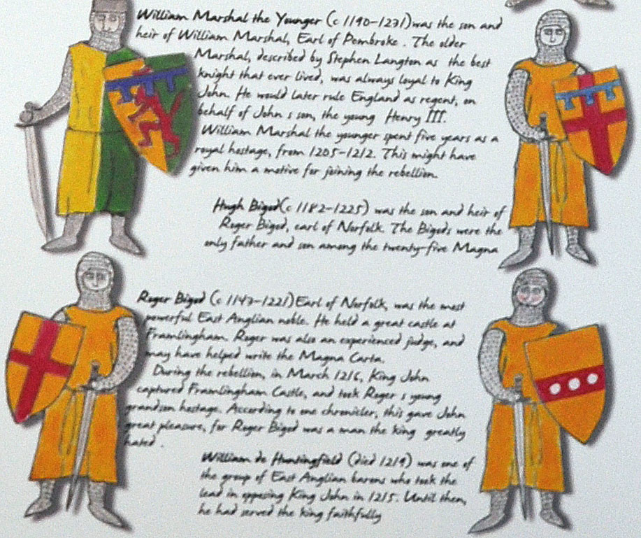 St Edmundsbury Local History Magna Carta 800 celebrations